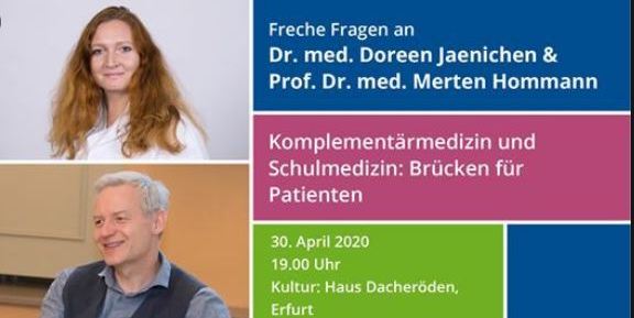 Integrative Medizin: Podcast mit Dr. Doreen Jaenichen und Prof. Dr. Merten Hommann