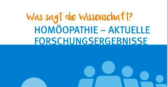 Neuer Flyer des DZVhÄ „Homöopathie – Aktuelle Forschungsergebnisse“
